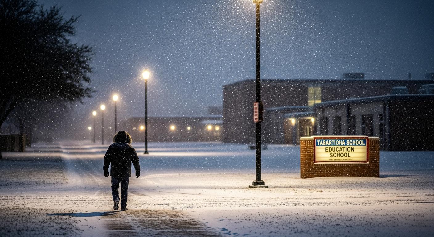 Tormenta invernal en Houston: qué distritos escolares cancelan clases este lunes 26 de enero y por qué