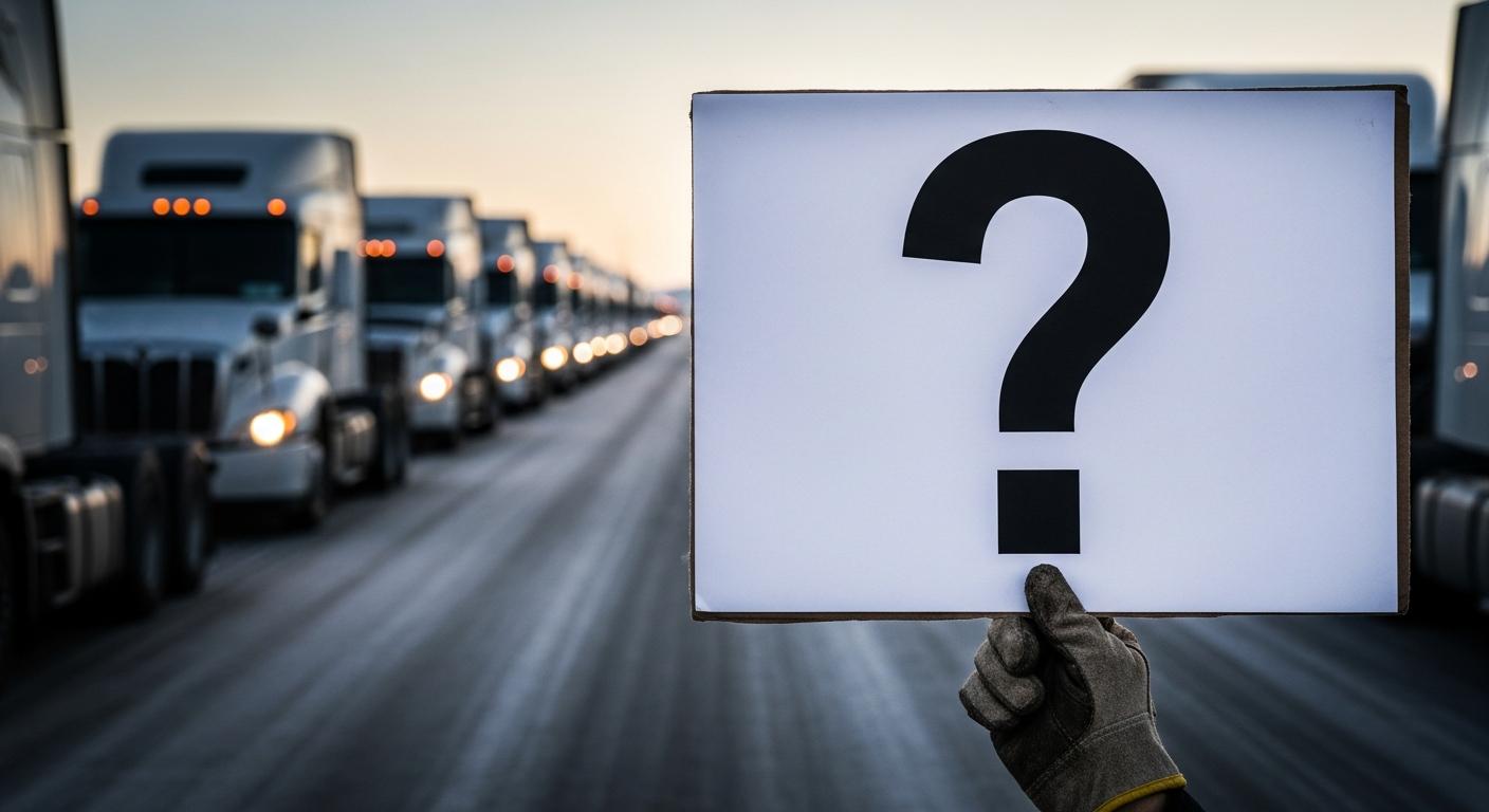 Transportistas piden a Marlaska destituir al jefe de la DGT: qué pasó con los 10.000 camiones atrapados