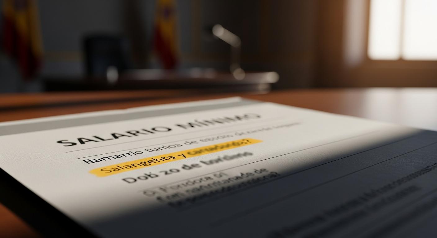 Tras caer el decreto de pensiones, Trabajo amplía el salario mínimo de 2025: qué cambia y por qué importa