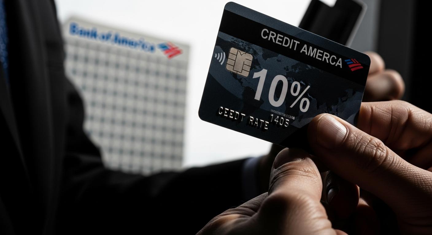¿Una tarjeta de crédito al 10%? Bank of America analiza una idea que Trump quiere impulsar en EE. UU.