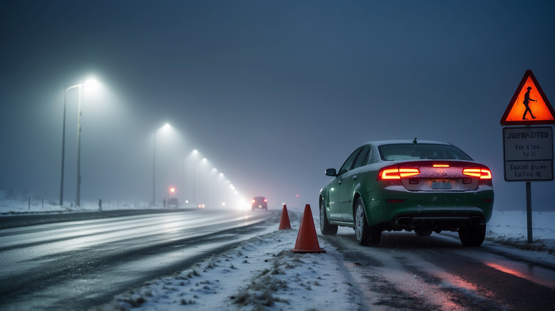 Winter Storm Driving Warning: What to Do If Your Car Breaks Down on a U.S. Highway