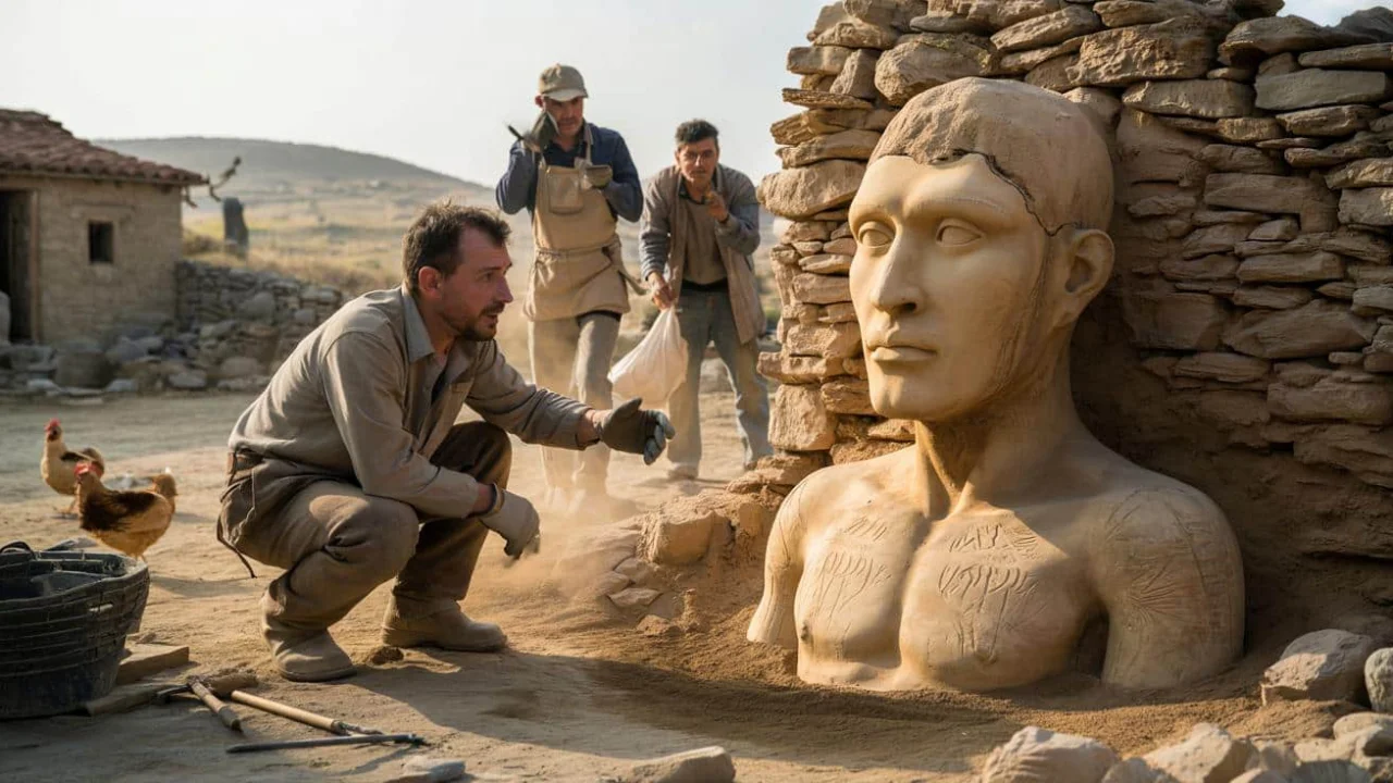 12000-year-old-human-statue-hidden-in-wall-changes