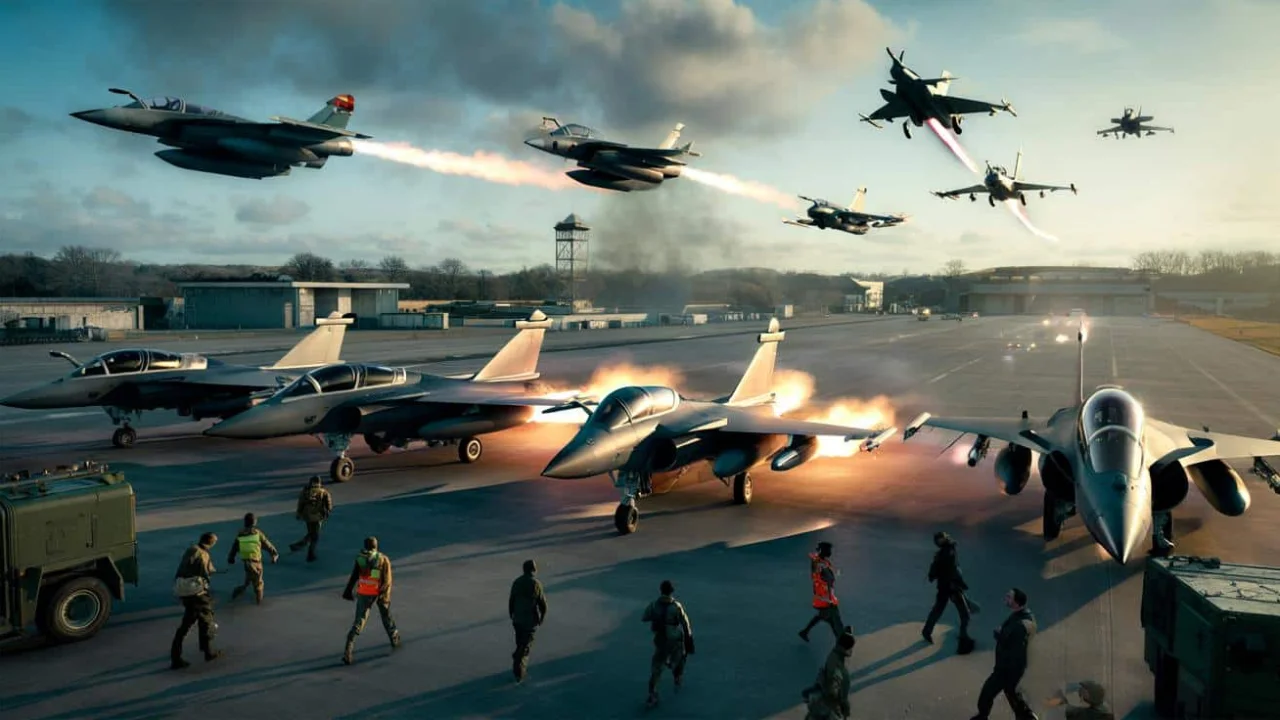 30th Fighter Wing Rafales Scattered Across Bases in Mysterious Emergency Dispersal Order