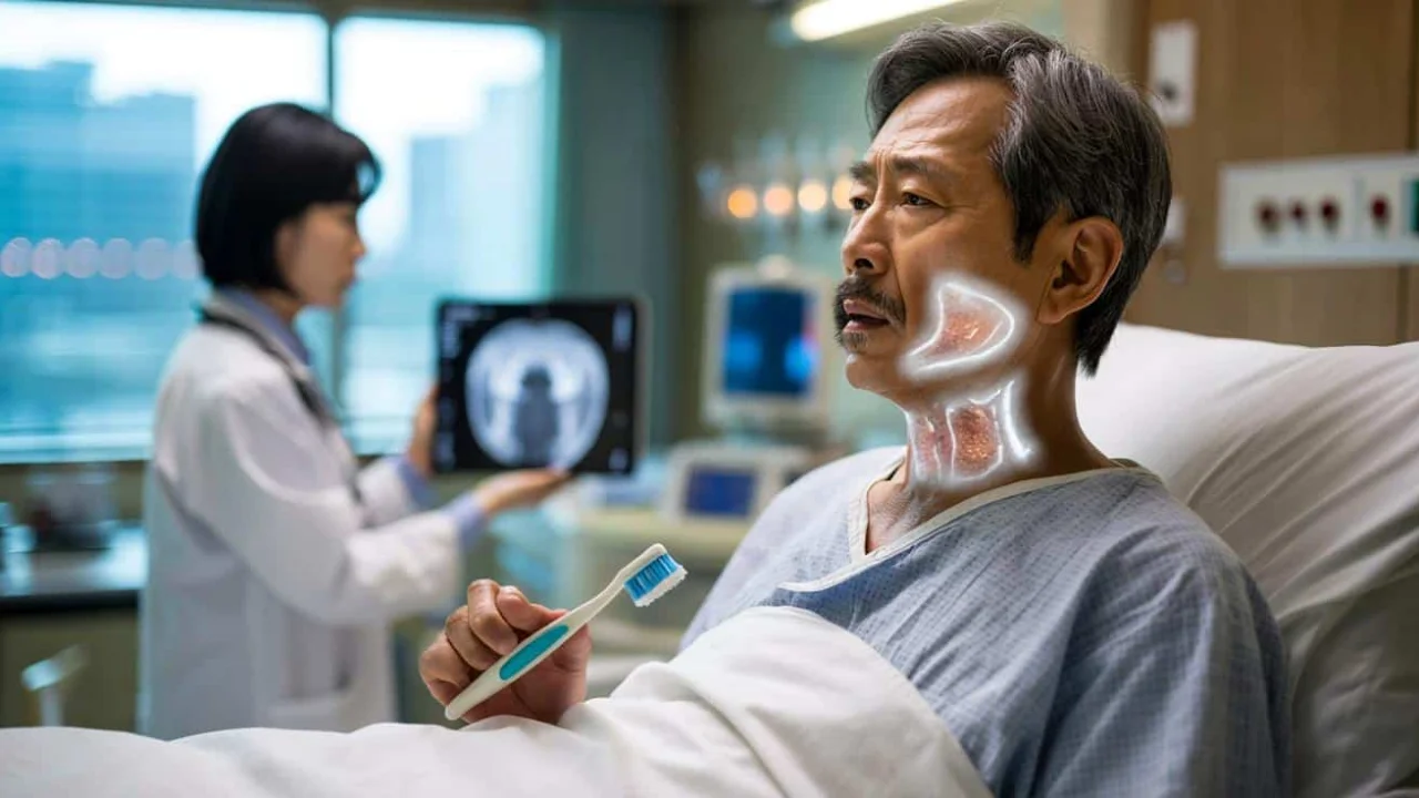 50-Year-Old’s Morning Toothbrush Routine Ends in Week-Long Hospital Stay After Fainting Spell