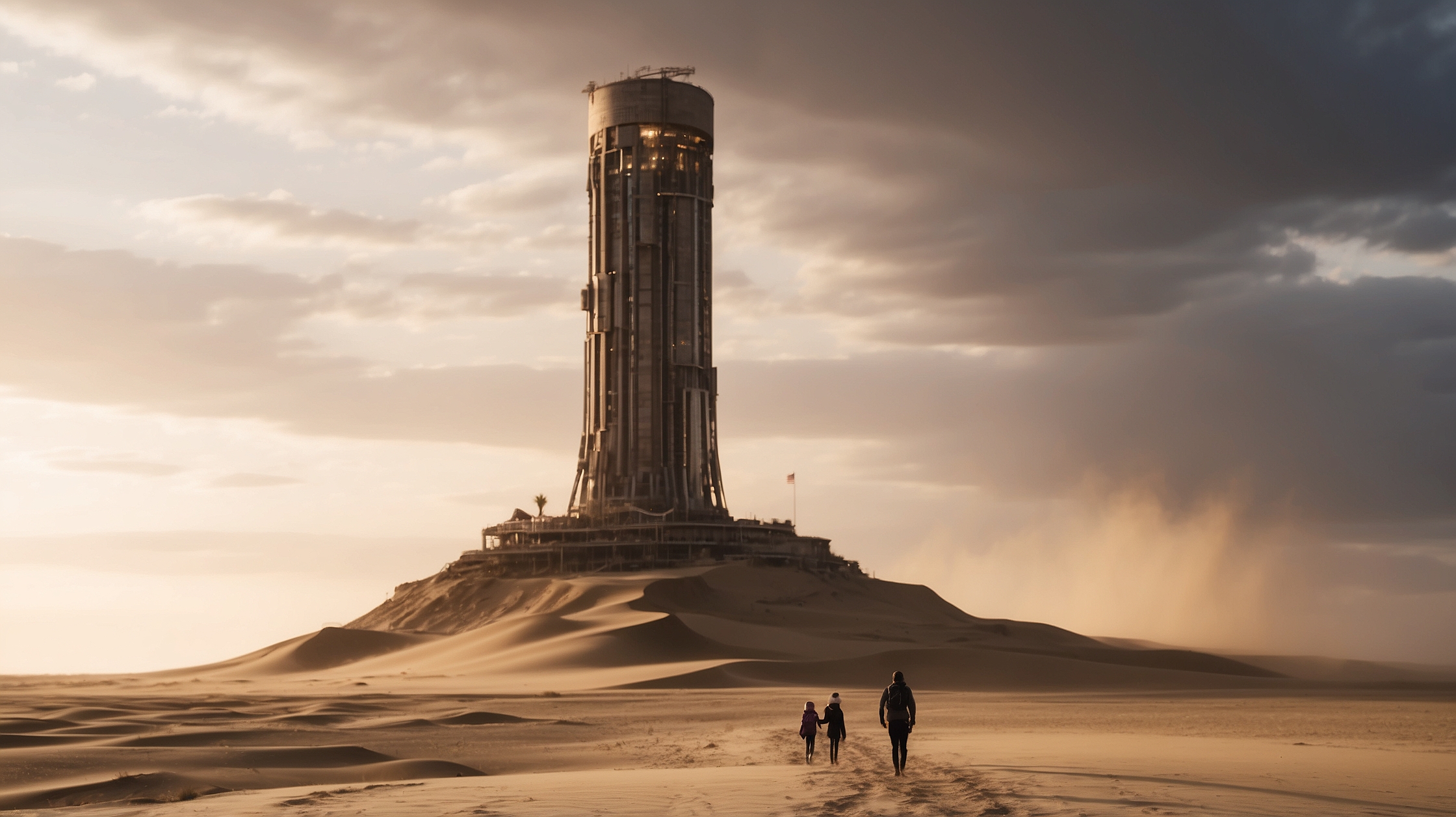 A 1km Desert Tower Is Being Called Progress, but It Feels Like a Warning