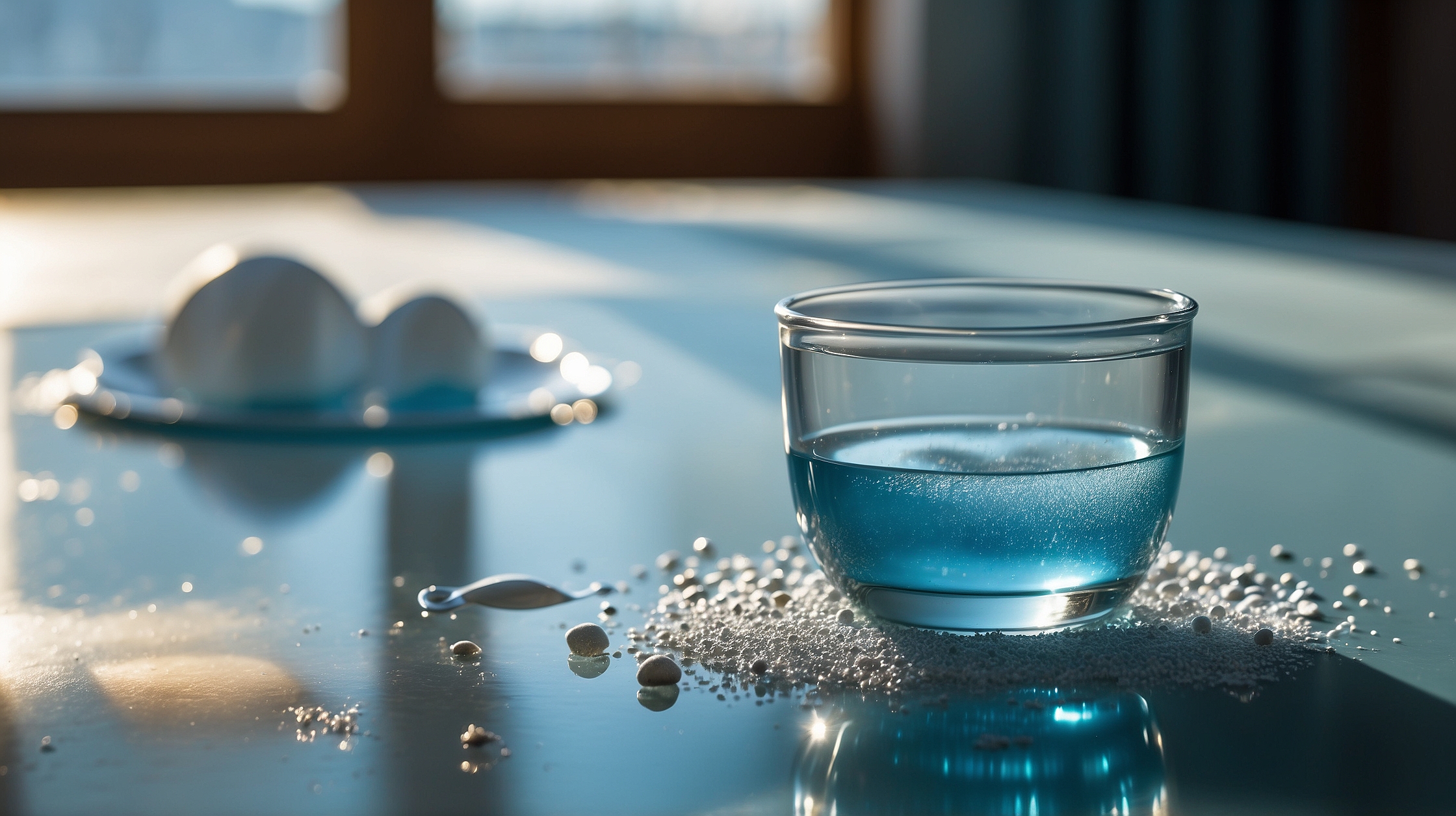 Add a spoonful of this to cleaning water for windows that stay cleaner longer