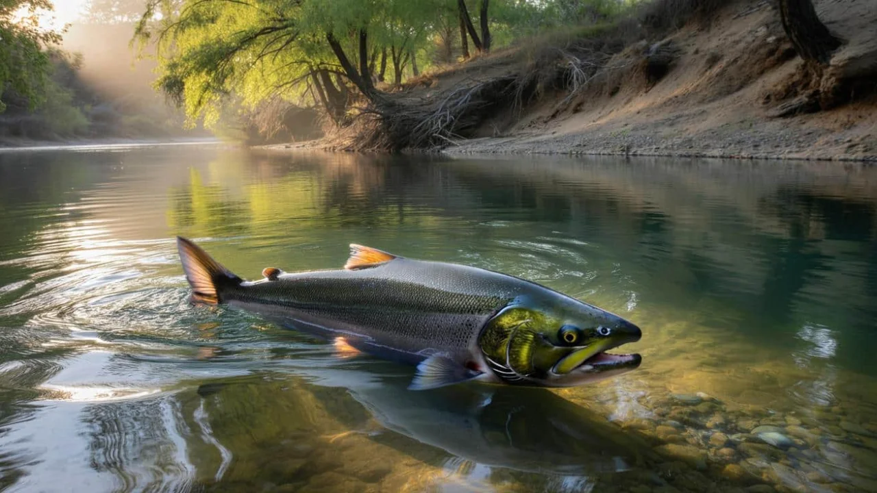 After 100 years of silence, this California river heard something impossible swimming upstream