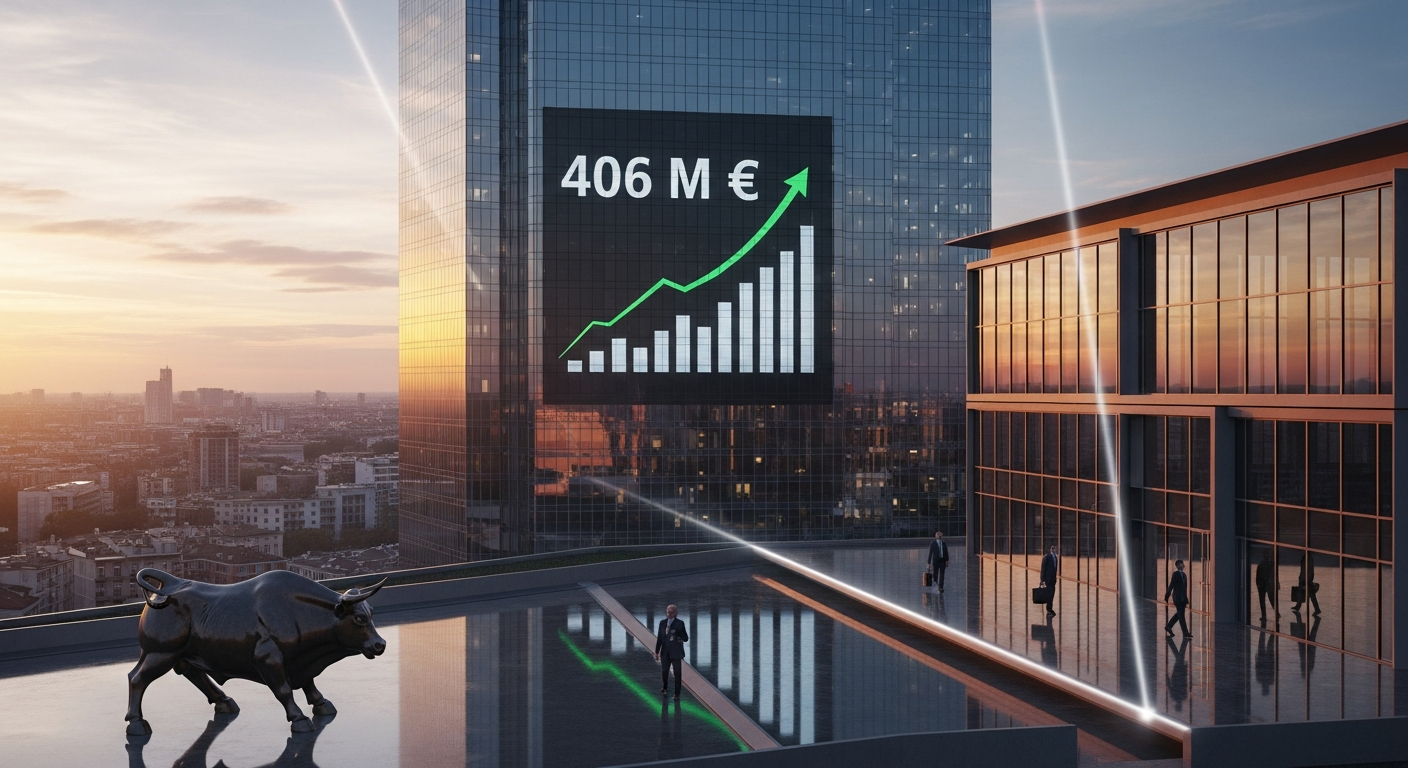 Banco Mediolanum gana 406 millones en 2025 y marca récord de ingresos