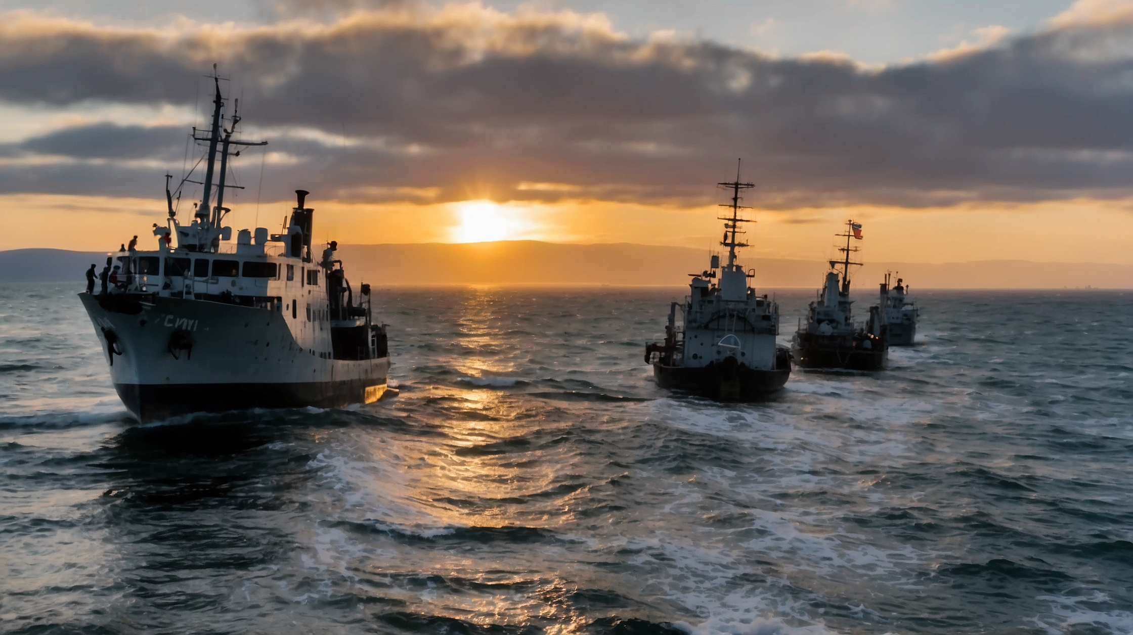 Chile sigue de cerca el ingreso sostenido de buques poteros chinos y crece la preocupación