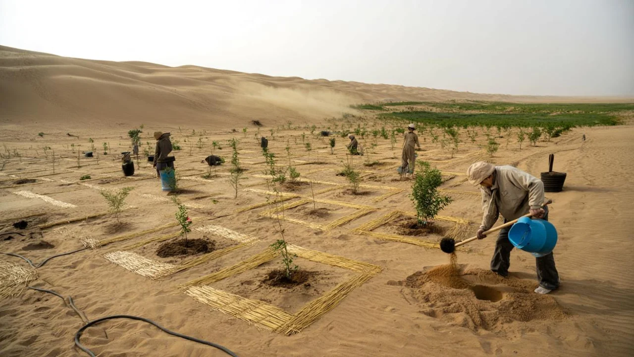 China’s Great Green Wall is already changing millions of lives in ways no one expected