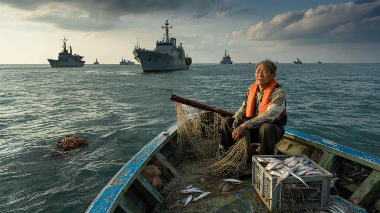 China’s military waters expansion quietly forces thousands of fishermen to abandon ancestral grounds