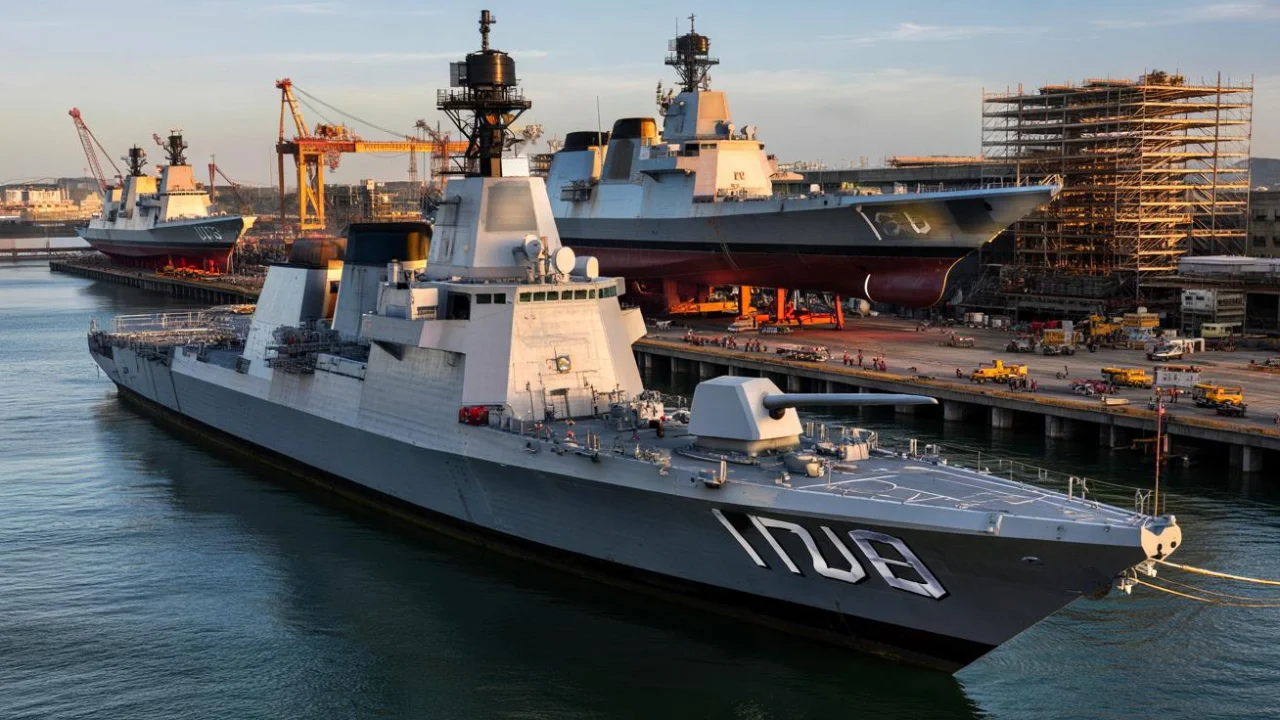 China’s Type 052D destroyer production speed leaves naval rivals scrambling to keep up