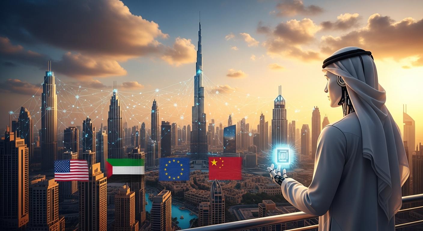 Cómo Emiratos Árabes Unidos está ganando la carrera de la IA a Estados Unidos, Europa y China (y qué lo hace posible)