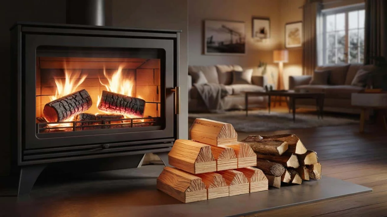 Compressed heating logs quietly selling out as homeowners discover they burn 4x hotter than regular wood