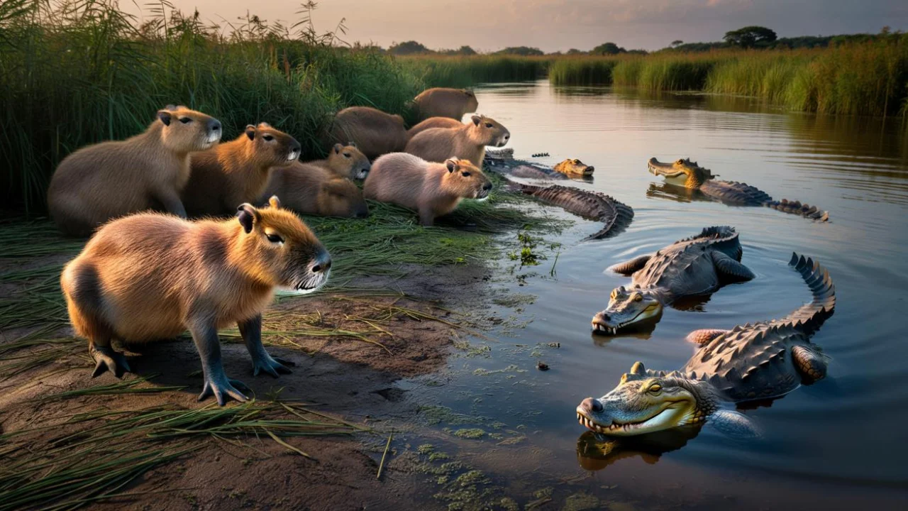 Crocodiles refuse to hunt capybaras for one surprising reason that changes everything we know