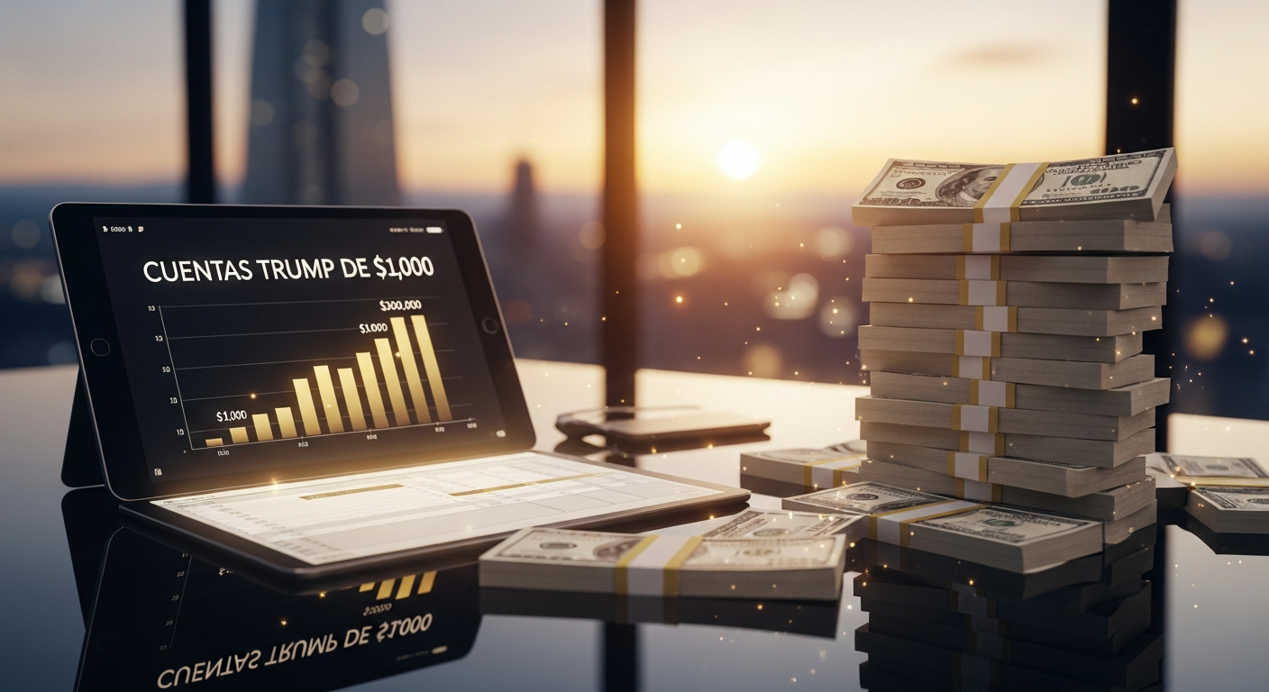 Cuentas Trump de $1,000: cuánto tardarías en llegar a $300,000 sin aportaciones extra