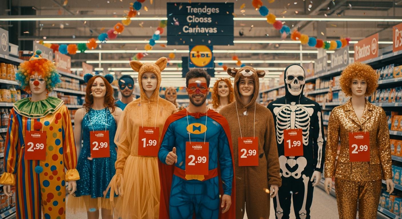 Disfraces de Carnaval en Lidl por precios tirados: los más originales y baratos que están arrasando este año