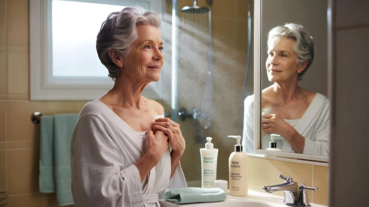 Doctors say this shower frequency after 60 protects your skin better than daily washing
