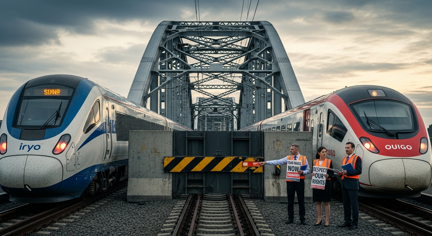 El puente frena la negociación de la huelga: quedan fuera Iryo, Ouigo y sindicatos mayoritarios