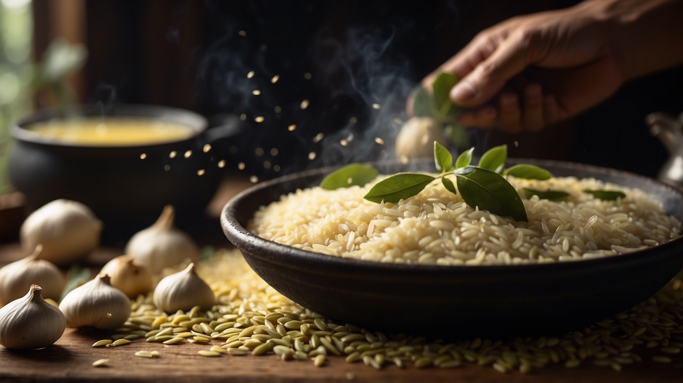 El truco del chef Juanjo López para que el arroz blanco tenga más sabor: no usa solo agua, sino ajo, laurel y caldo
