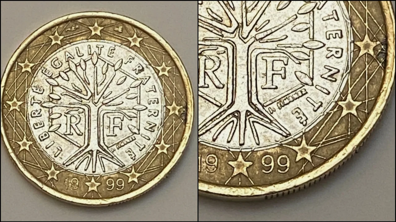 Esta moneda de 1 euro esconde un detalle que la convierte en un tesoro de 700 euros