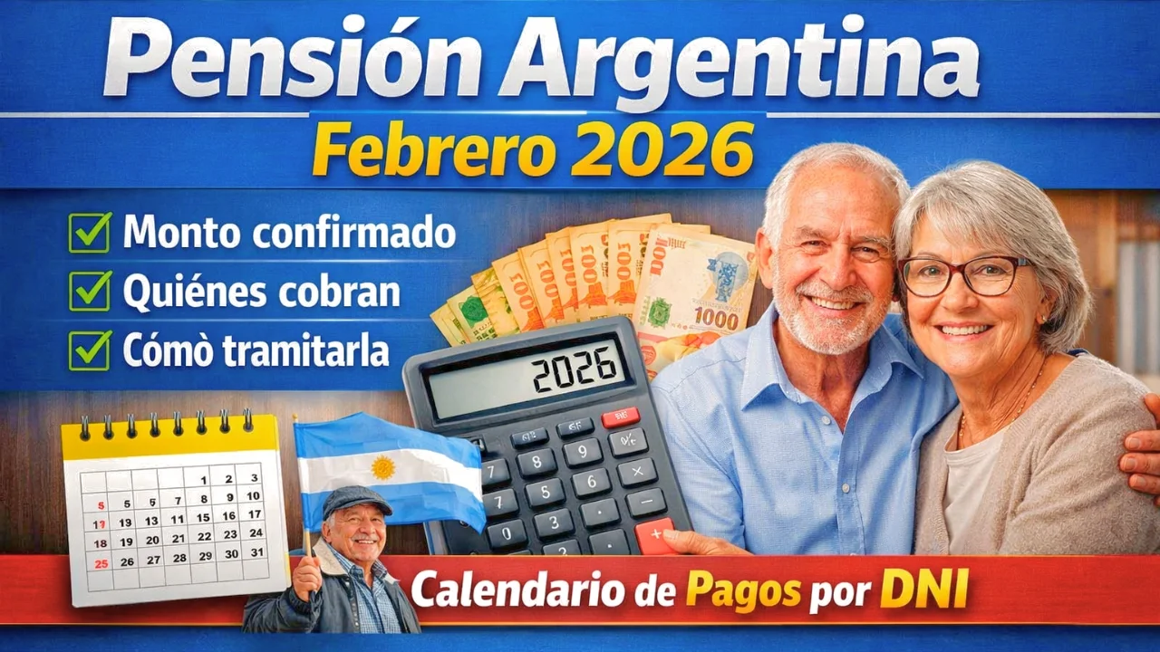 Esta pensión argentina de febrero 2026 sorprende: el monto que nadie esperaba y quiénes la cobran