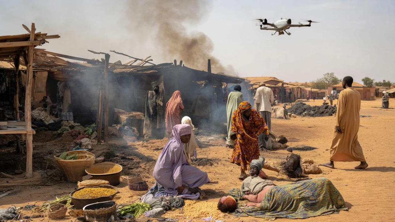 Families buying rice were killed when Niger drone strike went terribly wrong