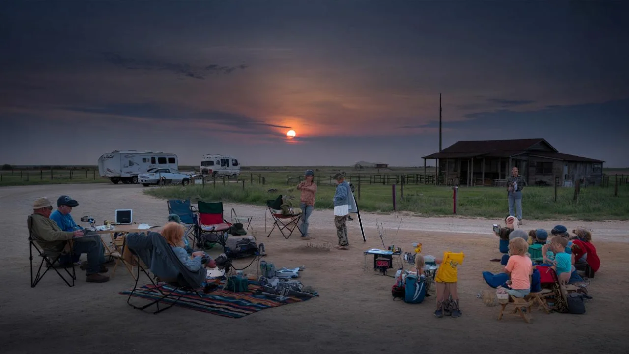 Farmers watch strangers claim their land for total solar eclipse—what happens at 2:40 PM will shock everyone