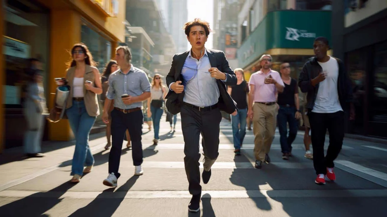 Fast walkers aren’t healthy – they’re running from something you can’t see