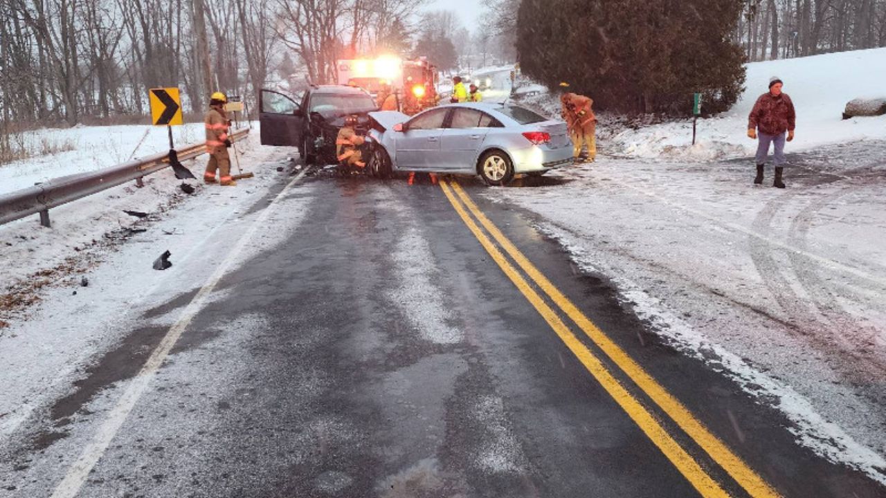 Five People Injured in Serious Head-On Collision in Ovid Community