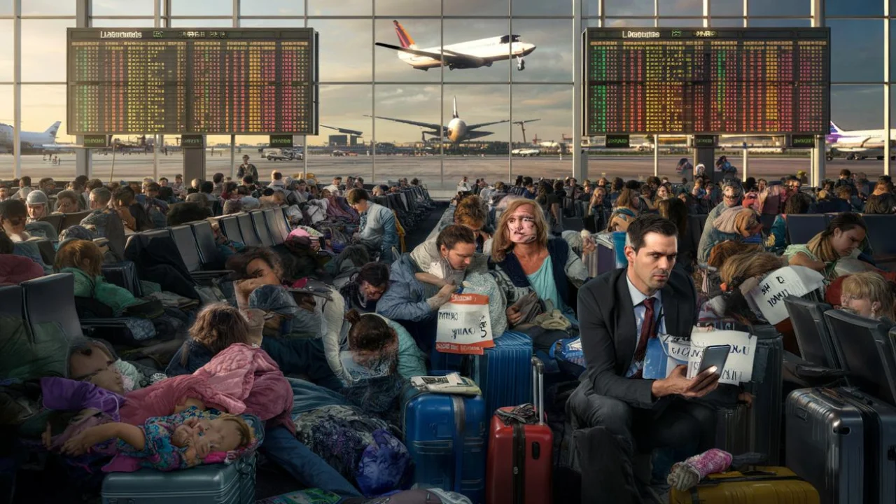 Flight cancellations USA hit 10 major cities as thousands discover their vacation plans just vanished