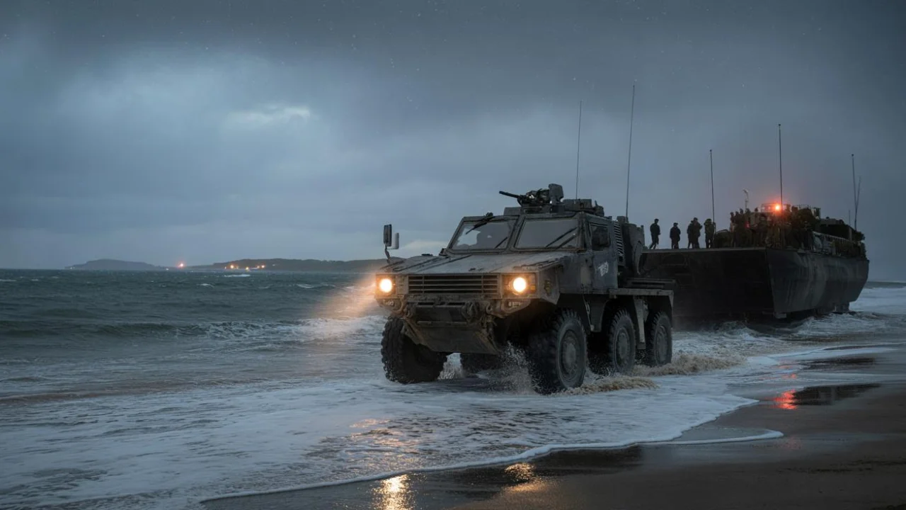 France’s Griffon 6×6 armored vehicle fails spectacular sea-to-land test in ways no one saw coming