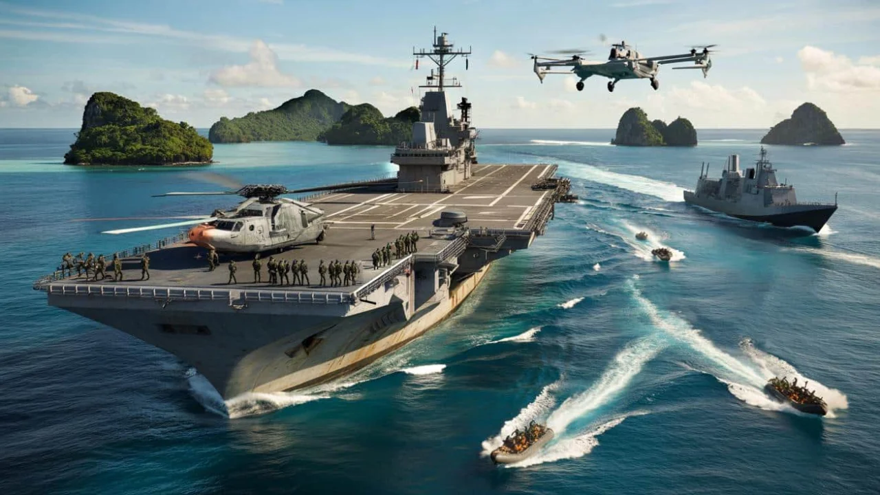 French helicopter carrier Dixmude quietly shifts Pacific power balance in major Balikatan exercise