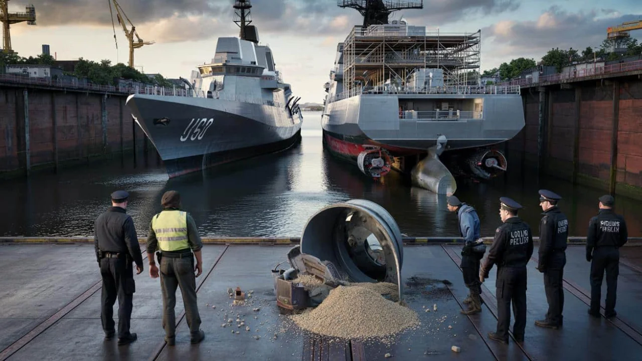 German Navy Sabotage Plot Unravels After Shocking Discovery at Major Shipyard