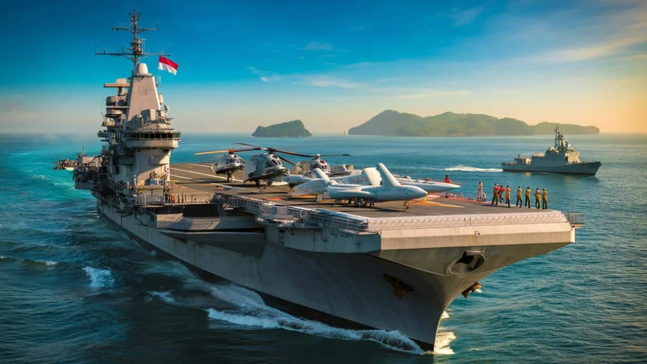 Giuseppe Garibaldi aircraft carrier finds surprising new home thousands of miles from Italy