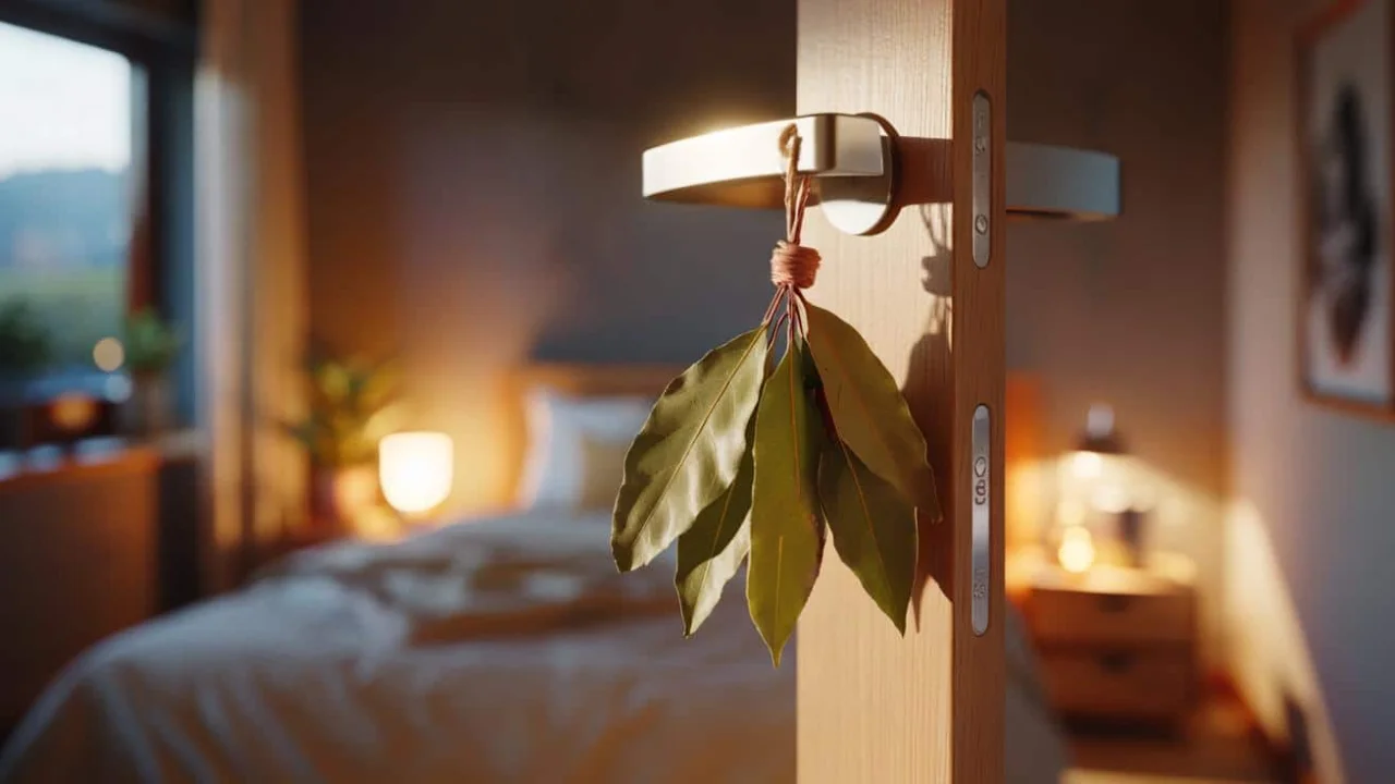 Hanging bay leaves on bedroom doors is helping people sleep better—here’s the surprising reason why