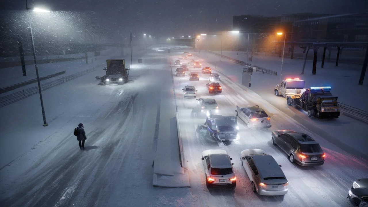 Heavy snow intensifying overnight caught everyone off guard—even the meteorologists sounded shocked