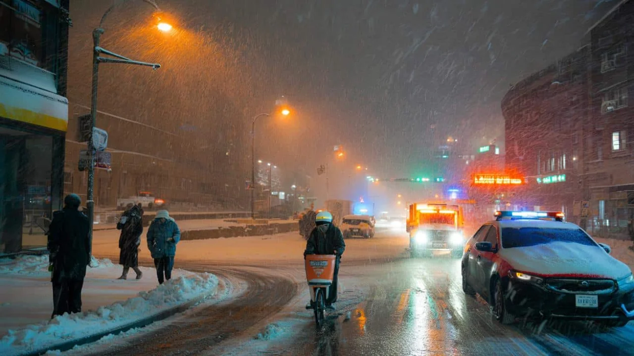Heavy snow overnight catches entire city off guard as first flakes trigger emergency warnings