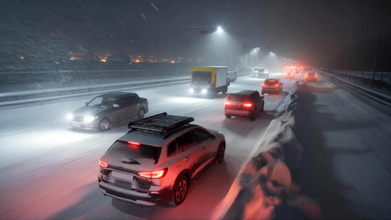Heavy snow warning ignored as drivers plan long trips despite visibility collapse threat tonight