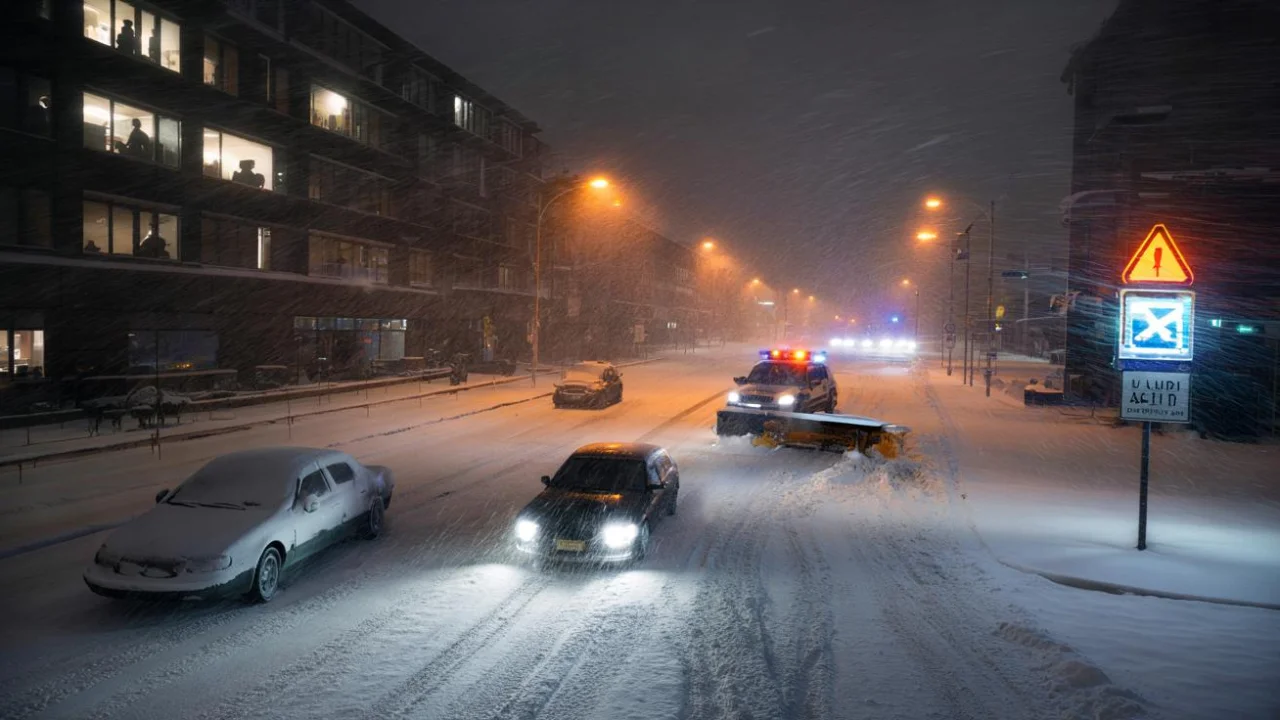 Heavy snow warning sparks panic buying as entire city braces for what forecasters call a ‘major winter event