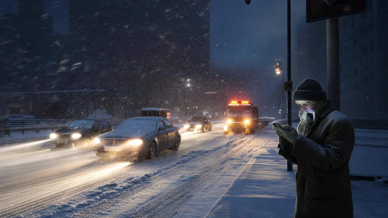 Heavy snowfall tonight will shut down roads faster than most people expect