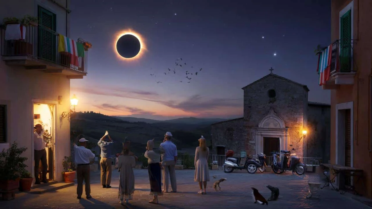 Italy gets 6+ minutes of total solar eclipse darkness – won’t happen again until 2114
