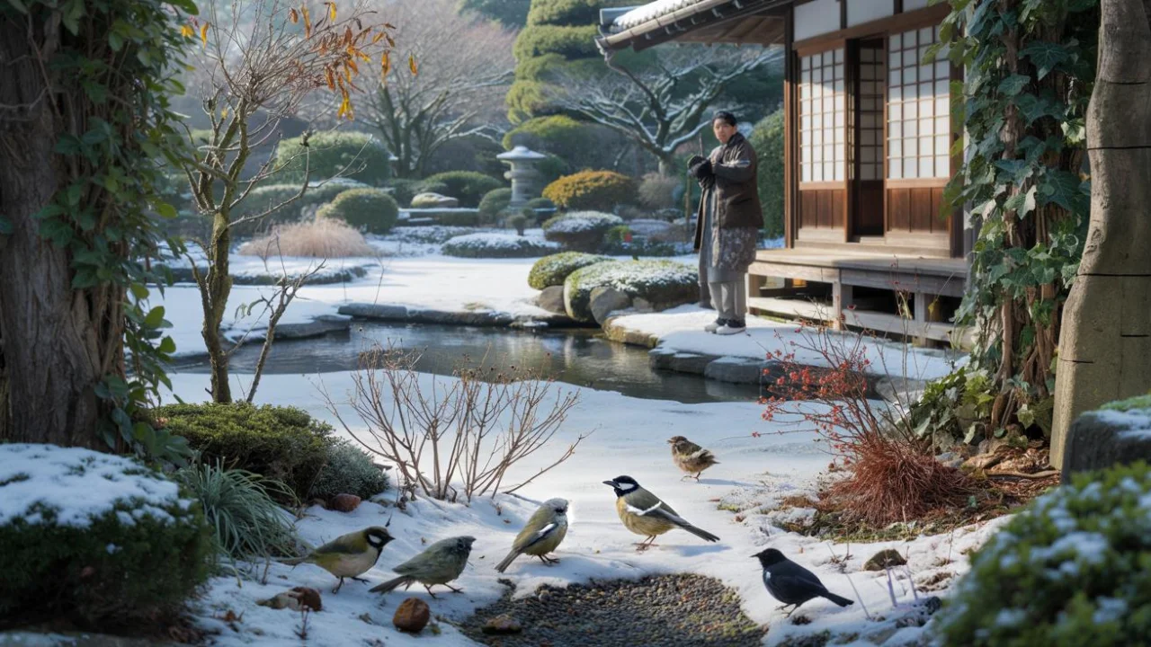 japanese-bird-feeding-reveals-why-winter-kindness