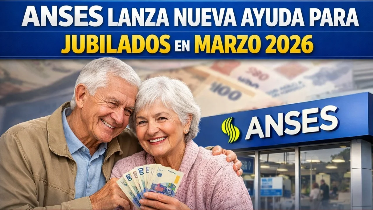 La nueva ayuda de ANSES para jubilados que cambiará todo en marzo: esto es lo que necesitas saber