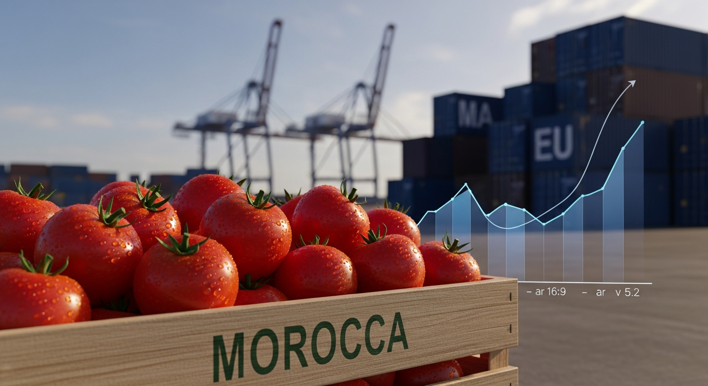 Las importaciones de tomate marroquí desaparecen de las estadísticas europeas y vuelven a la normalidad