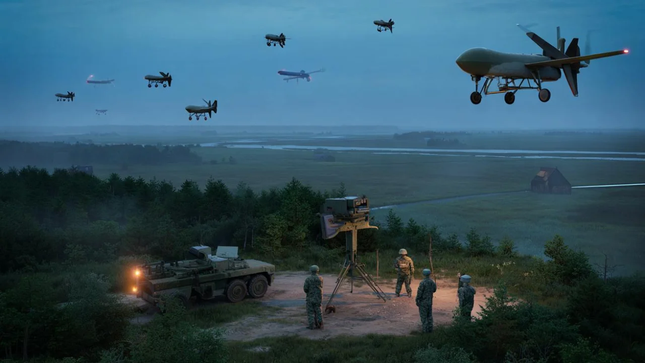 Latvia’s Military Chiefs Can’t Agree on How to Stop Russian Attack Drones Flying Overhead
