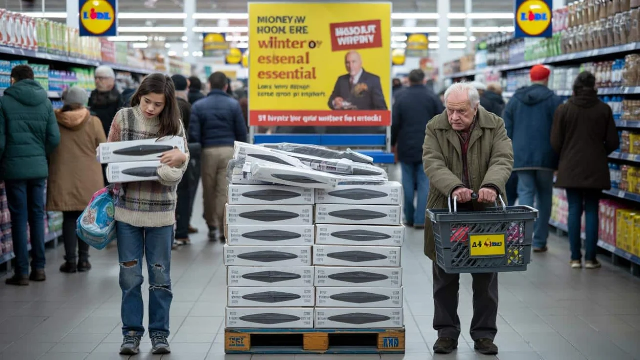 Lidl’s Martin Lewis winter gadget leaves shoppers feeling “trapped” in the middle aisle