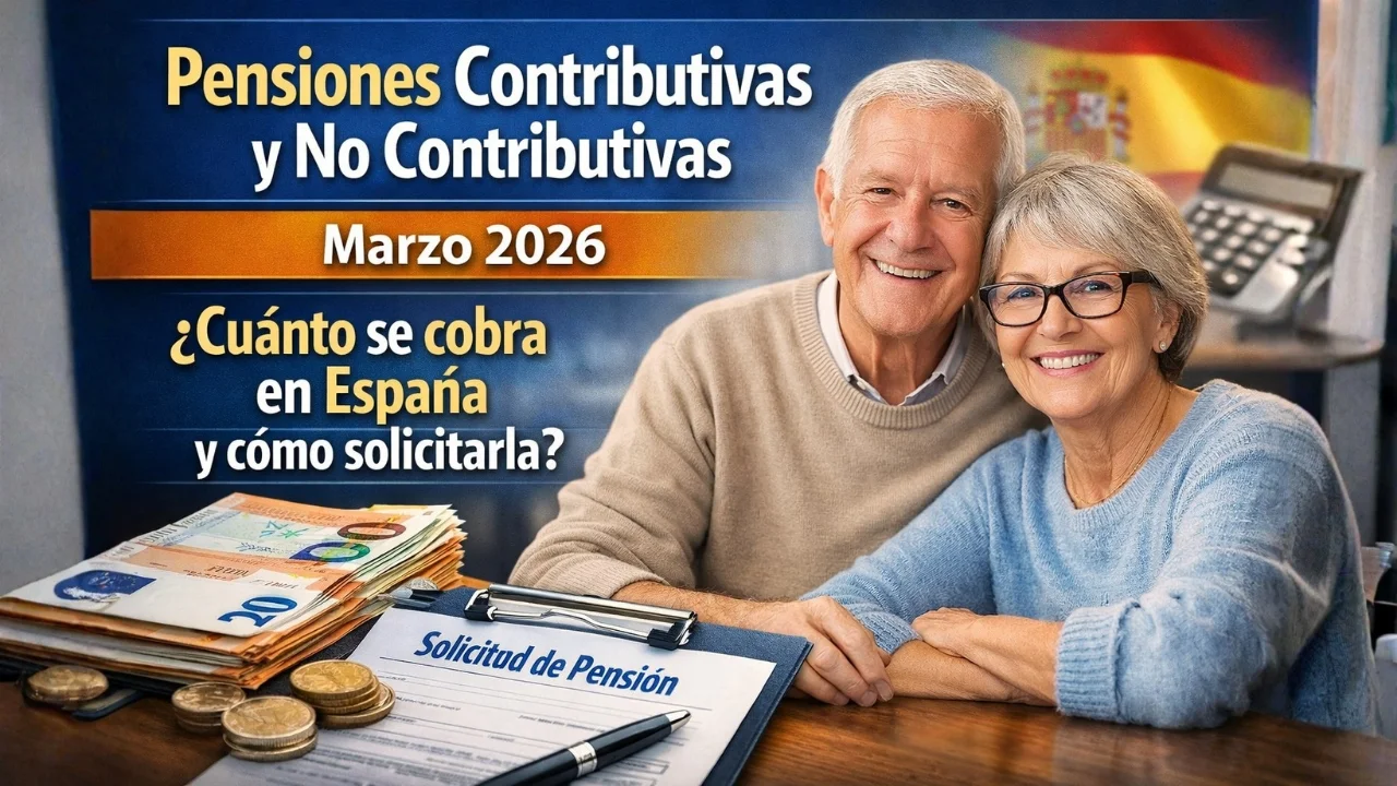 Lo que muchos españoles no saben sobre las pensiones contributivas y no contributivas en marzo 2026