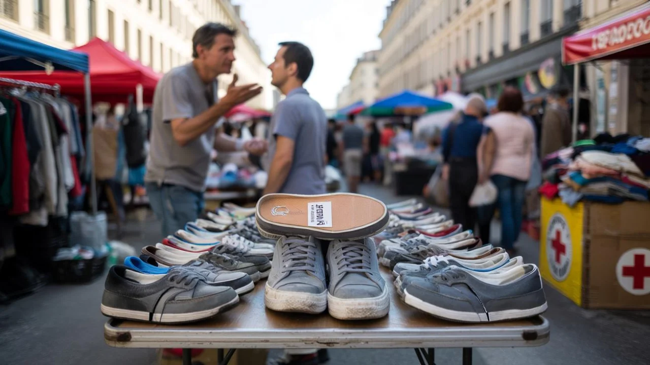 Man discovers what really happens to donated sneakers after hiding AirTag inside them