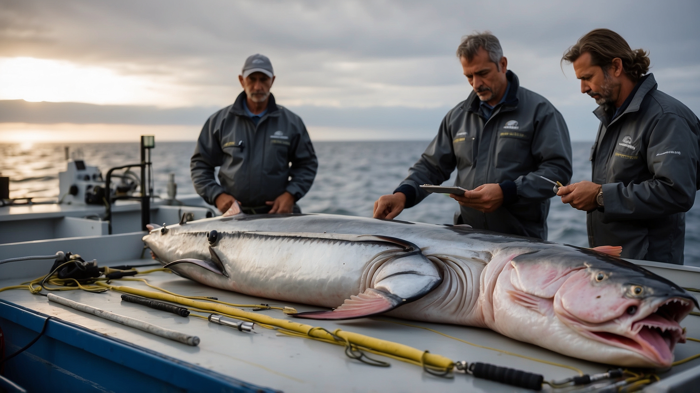Marine biologists confirm a rare giant bluefin tuna measurement using peer-reviewed protocols